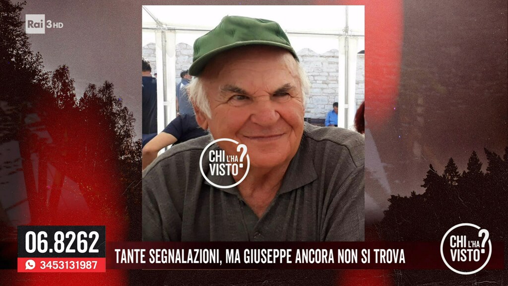 La scomparsa di Giuseppe Rosati: "Forse vive in strada, qualcuno gli ha dato un passaggio?" - Chi l&#39;ha visto? - 01/12/2021