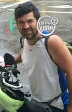 Brian, in bici dall’Irlanda per cercare il padre italiano
